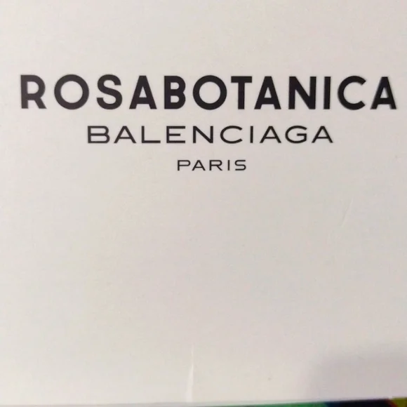 BALENCLAGA Rosabotanica Silk Vibrant Colours NWT - Picture 10 of 14